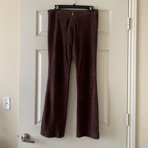 Tory Burch 100% Leather Suede pants
